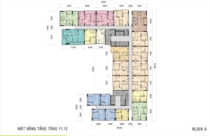 Mặt bằng tầng điển hình Sunshine Bay Retreat